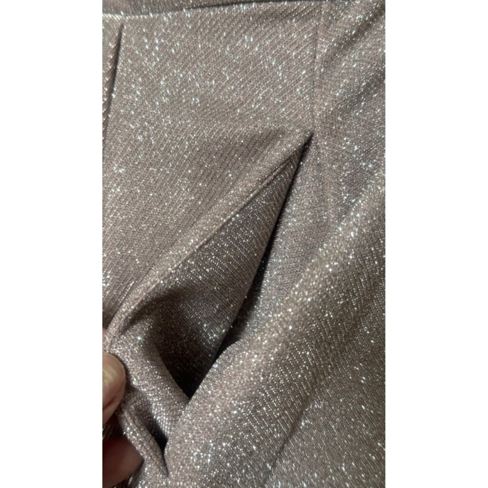 B. Darlin Rose Shimmer Mesh Prom/Party Dress Womens/Junior 3/4 W/Pockets Short - Picture 4 of 8